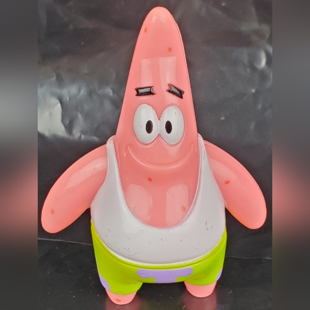 Mattel VTG 2005 The Fry Cook Games Episode #39 Playback Patrick Figure RARE